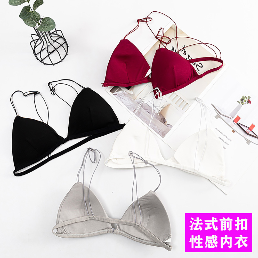 Bralette Triangle Set - 3D Sexy Lingerie Sport Bra Top