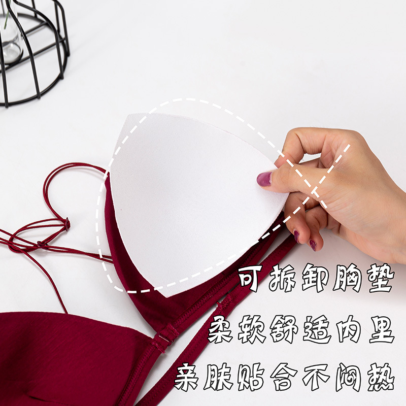 3D Sexy Lingerie Sport Bra Top - огляд і ціна Bralette Triangle Set